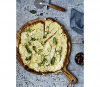 Bekijk Nicolas Vahe set snijplank met pizzames Acaciahout-RVS Nicolas Vahe set snijplank met pizzames Acaciahout-RVS
