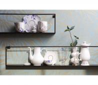 Bekijk WOOOD Meert wandplank 100 cm zwart metaal WOOOD Meert wandplank 100 cm zwart metaal