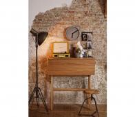 Bekijk Zuiver Concrete time wandklok Beton icm zwart Zuiver Concrete time wandklok Beton icm zwart