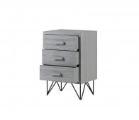 Bekijk WOOOD Tim 3-ladenkast betongrijs ruw hout WOOOD Tim 3-ladenkast betongrijs ruw hout