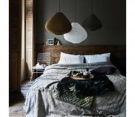 Bekijk HKLiving Lampion hanglamp ø 50 cm kakhi bruin katoen HKLiving Lampion hanglamp ø 50 cm kakhi bruin katoen