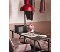 Bekijk vtwonen Board sidetable met zwart metaal vtwonen Board sidetable met zwart metaal