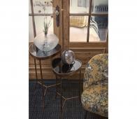 Bekijk BePureHome Babbel klok vintage zwart metaal BePureHome Babbel klok vintage zwart metaal