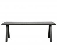 Bekijk WOOOD Fenna eettafel 220x90cm noten bruin eiken WOOOD Fenna eettafel 220x90cm noten bruin eiken