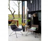 Bekijk WOOOD Otis (binnen-buiten) fauteuil zwart Zwart WOOOD Otis (binnen-buiten) fauteuil zwart Zwart