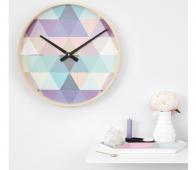 Bekijk Cloudnola Tonic wandklok blue berkenhout Cloudnola Tonic wandklok blue berkenhout
