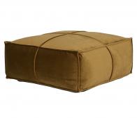 Bekijk BePureHome Honey poef honing geel velvet BePureHome Honey poef honing geel velvet