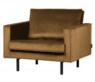 Bekijk BePureHome Rodeo loveseat 1,5 zits fauteuil honing geel velvet BePureHome Rodeo loveseat 1,5 zits fauteuil honing geel velvet