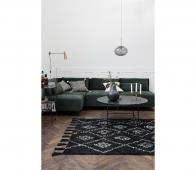 Bekijk Housedoctor Marlie vloerkleed zwart, 140x200 cm zwart met print Housedoctor Marlie vloerkleed zwart, 140x200 cm zwart met print